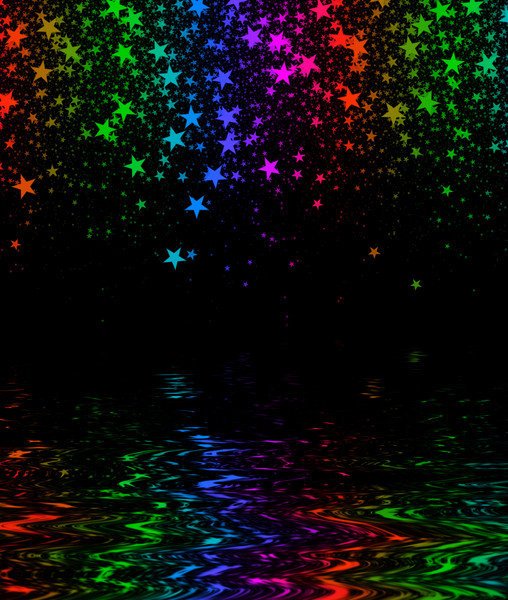 Falling Stars: Fantasy falling stars reflected in water. You may prefer:  http://www.rgbstock.com/photo/o8eNNoC/Star+Border+3  or:  http://www.rgbstock.com/photo/o8eO3SS/Star+Border+2
