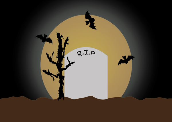 Halloween graveyard 2