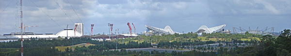 Sydney Olympic park Panorama