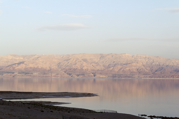 Dead Sea at sunset