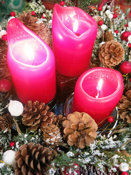 Christmas Candles 1