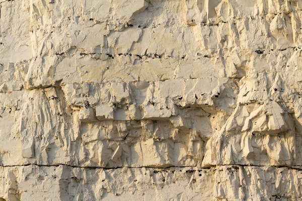 Chalk cliff texture