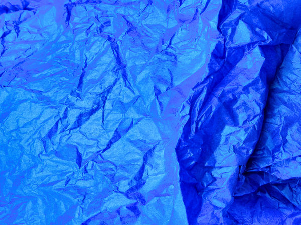 creased blue wrapping tissue1