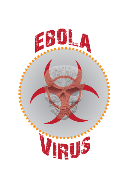 Ebola warning skull