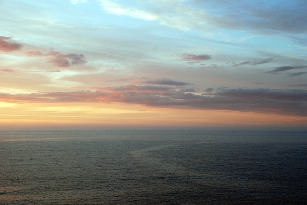 Horizon line & sunset