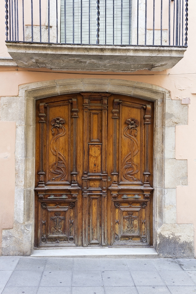 Old Spanish door