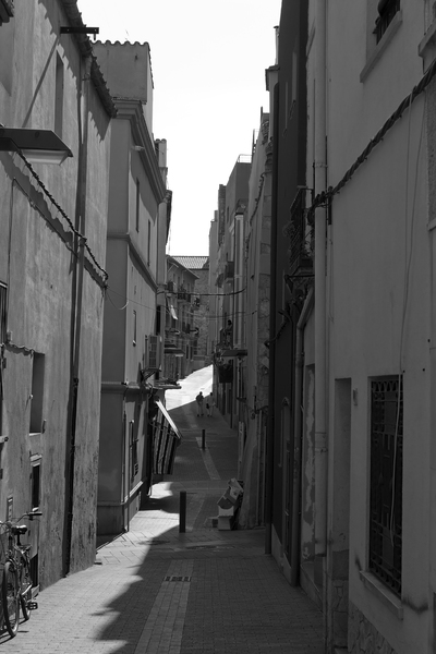 Spanish alley B/W