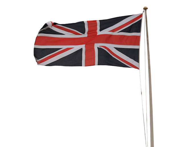 Isolated Union Jack flag