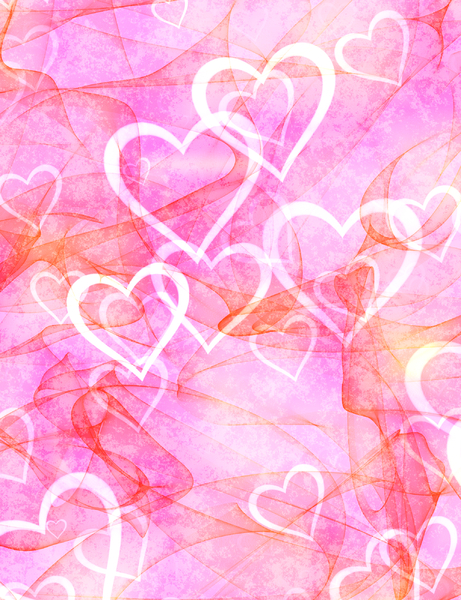 Hearts Background 2