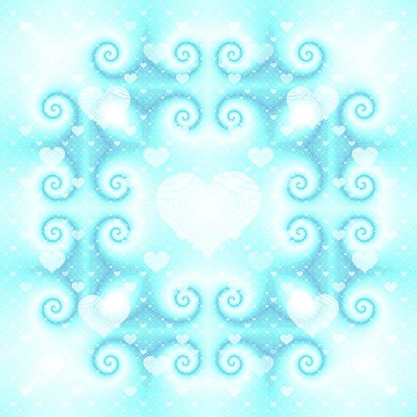 Heart Patterned Tile 3