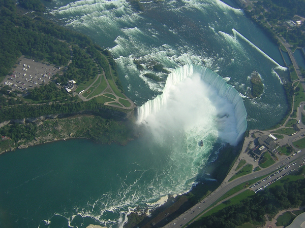 NiagaraFalls from the air
