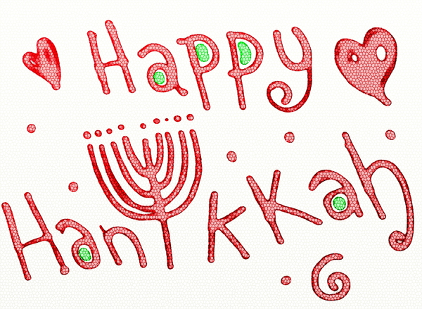 Happy Hanukkah: 