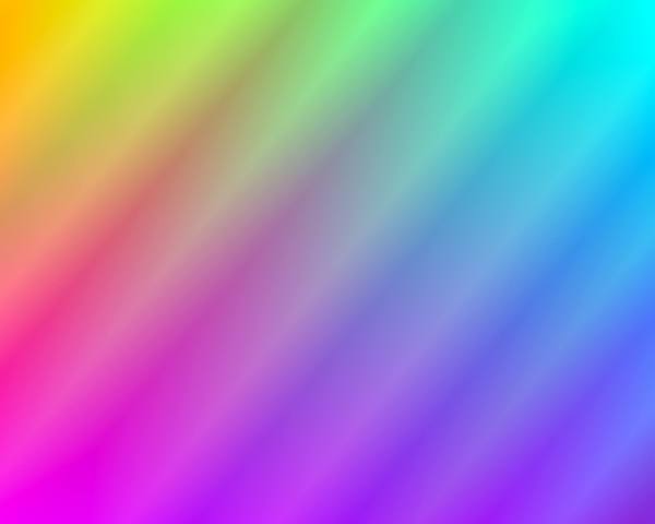 Rainbow Gradient Background 6: A colourful background or fill in a gradient of rainbow colours. You may prefer:  http://www.rgbstock.com/photo/n2UtdJe/Rainbow+Gradient+Background  or:  http://www.rgbstock.com/photo/ohSpQzs/Rainbow+Gradient+Background+3