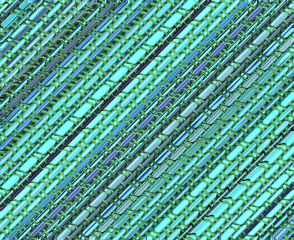 green diagonal weave1