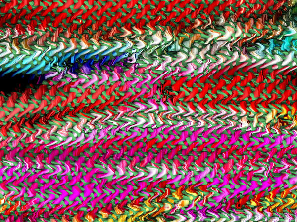 multicolor green weave1