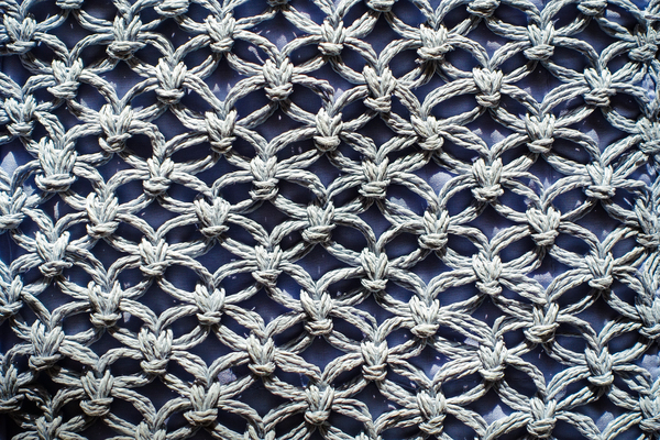 macrame knitwear texture