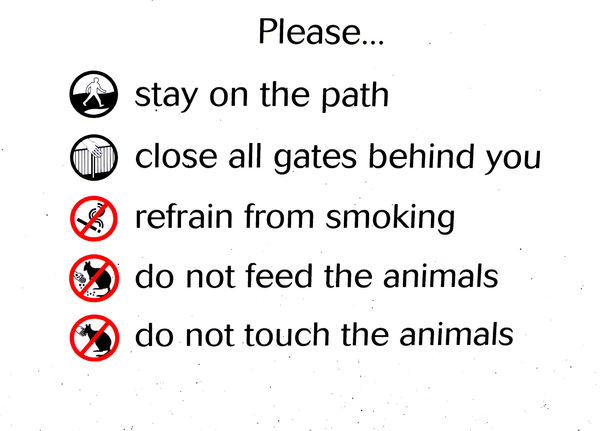 visitor guidelines