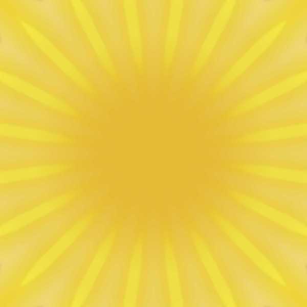 Yellow Sunburst 3