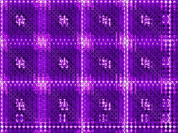 purple checks & squares7