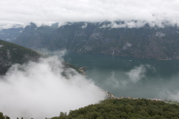 Gloomy fjord