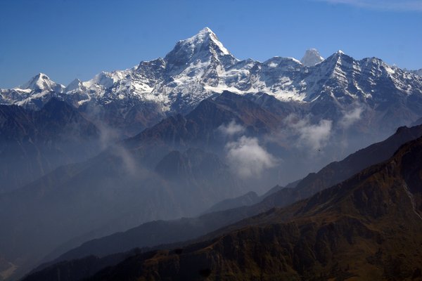 Himalaya in India 2: Mountain-scenes in the himalaya in India
