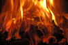 Fireplace series 4: Series of fire photos taken of the same fire - an indoor fireplace.NB: Credit to read 