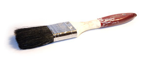 Painted brush: A used paintbrush.NB: Credit to read 
