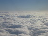 Clouds: Taken out of a plane's window. A nice picture of how clouds appear from above.