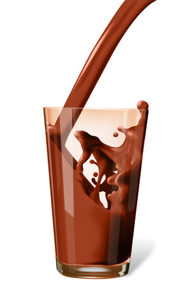 Flavoured Milky Drink 1: Photoshop render of flavoured milk drinks