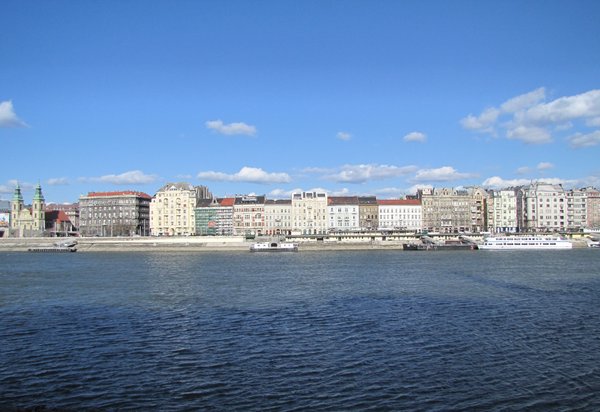 budapest: Danube bank