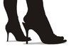 high heels: Sexy high heels in two versions