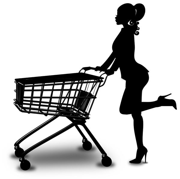 Shopping trolley: Shopping trolley  in 4 versions