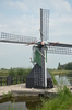 Water mill: Dutch water mill in the Zaanse Schans near Amsterdam, The Netherlands