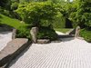 japanese garden: Unlike other traditional gardens, there is no real water present in Karesansui gardens. However, there is raked gravel or sand that simulates the feeling of water.

Location: 