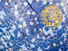 blue mosaic: blue mosaic