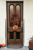 halloween deurdecoratie: 