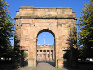 victorian arches: victorian arches - architecture in Glasgow, Scotland