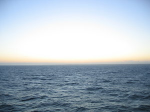 zee in de ochtend licht: 
