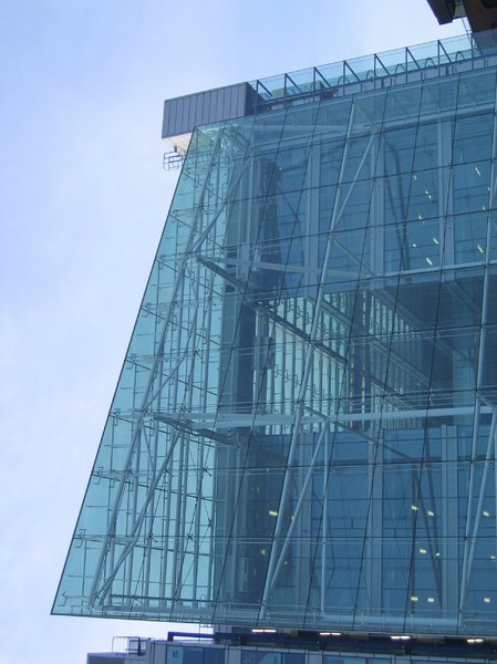 arquitetura de vidro: 