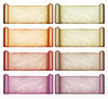 Scroll Variations: A vintage scroll in various colours.Please visit my stockxpert gallery:http://www.stockxpert.com ..