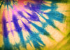 Tie Dyed Colours: Abstract colours on a T-shirt.For a Hi Res version of this image, visit my stockxpert gallery:http://www.stockxpert.com ..