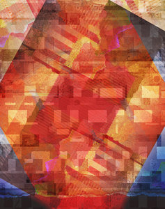 Abstract Painting: A retro style abstract painting.Please visit my gallery at:http://www.thinkstockphot ..and:http://www.dreamstime.com ..
