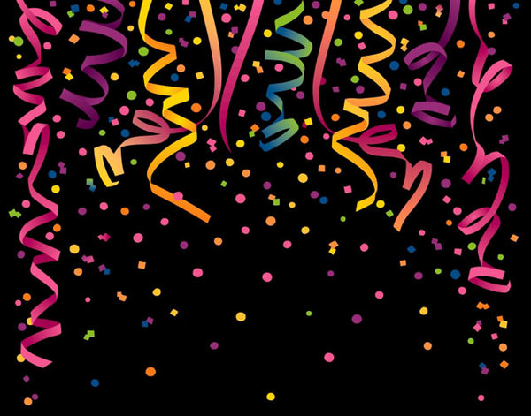 Confetti: Colorful streamers and confetti.This is The Lo Res Version.For The Hi Res Version, Please visit my gallery at:http://www.stockxpert.com ..