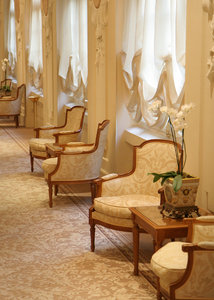 Elegant Hallway: Hotel hallway in Monte Carlo
