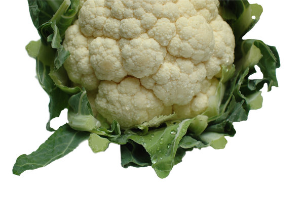 Cauliflower serie # 1: A fresh cauliflower, grab it , cook it and have a nice meal ...