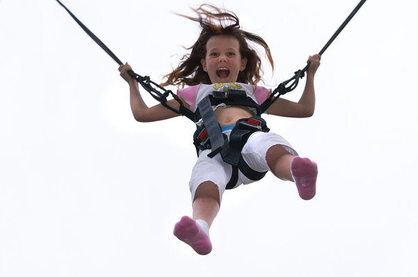 Bungy Ride: My daughter on a ride at a local fair (Mid Res)Comments Welcome Please :)