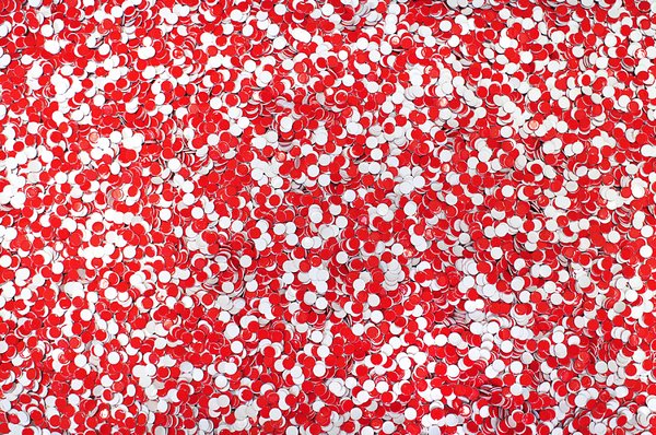 Dots Red and White: Dots Punch-Outs from a job we did
