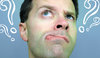 Face - Questions: OK, after this face shot I will find a new subject to shoot, I promise. :-) I used this shot with the question mark graphics but they don't actually touch the face so you could crop them out if needed.