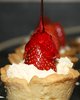 strawberry tart: get the kettle on, fresh baked homemade strawberry tarts, you just cant bet them, yummy.