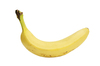 Banana: Side view without shadows.
